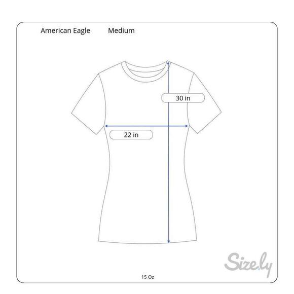 American Eagle Womens Blue Plaid Hooded Button Up Long Sleeve Oversized Top M‎ - Picture 8 of 8